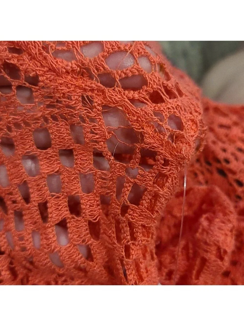 Free People Crochet Top, Geolace, Watermelon Pink